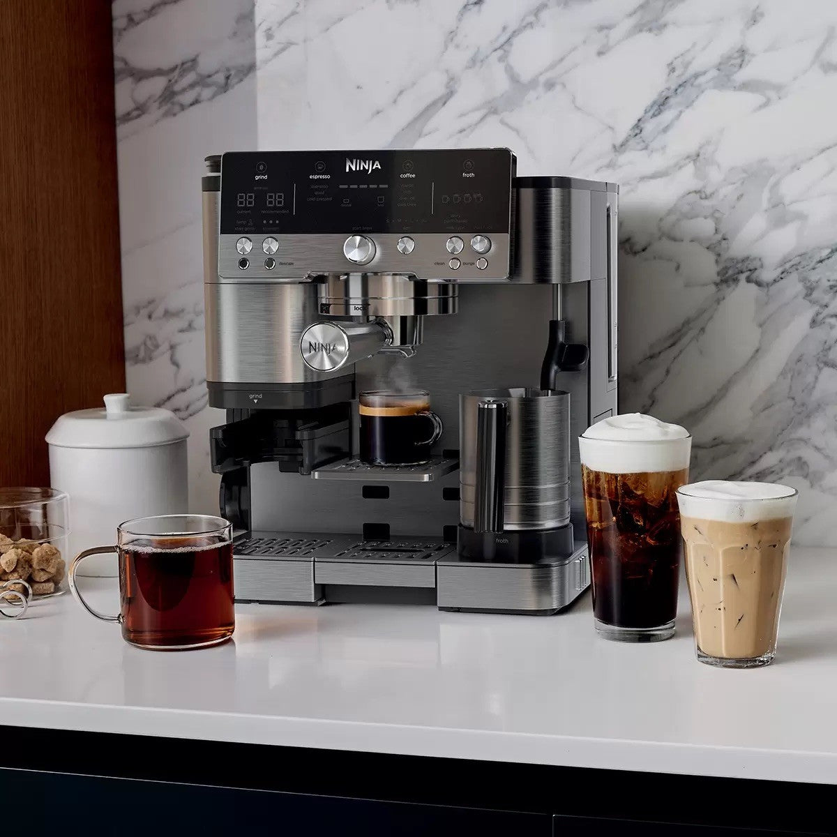 Ninja Luxe Café Premier Series Coffee Machine with Cold Brew ES601UK