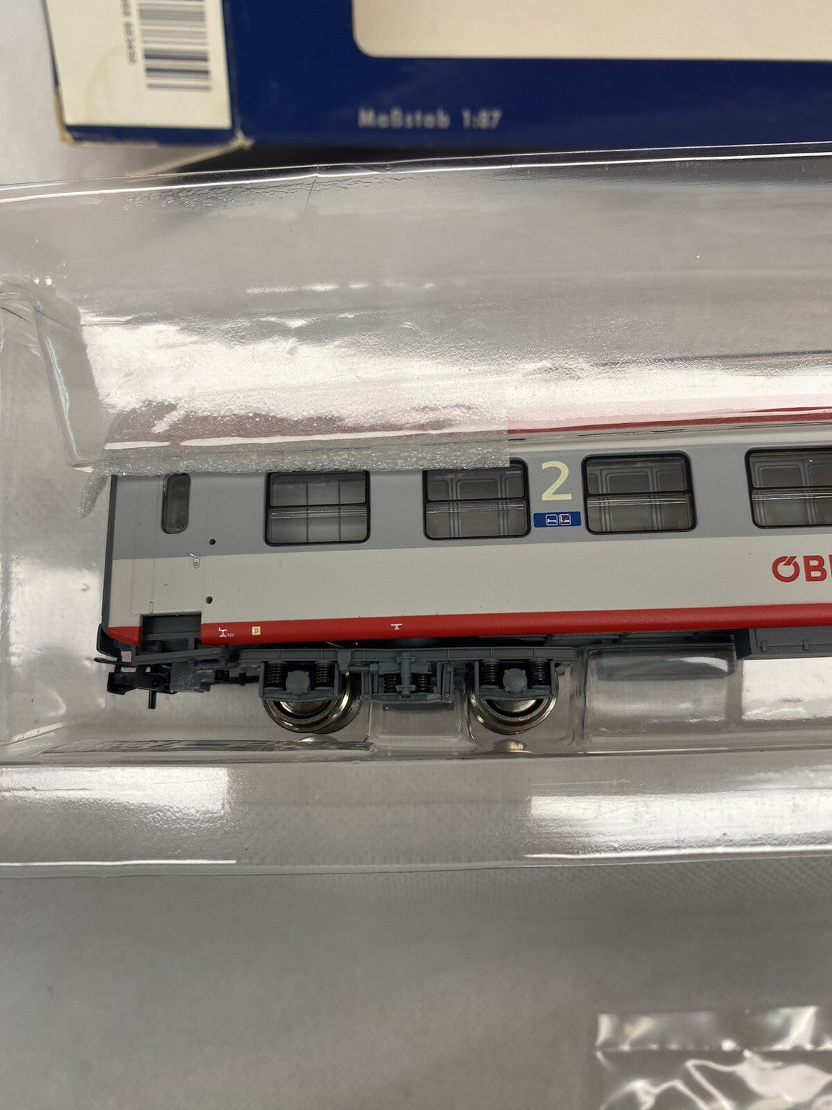 Liliput L388345 RIC carriage grey B Ep.V