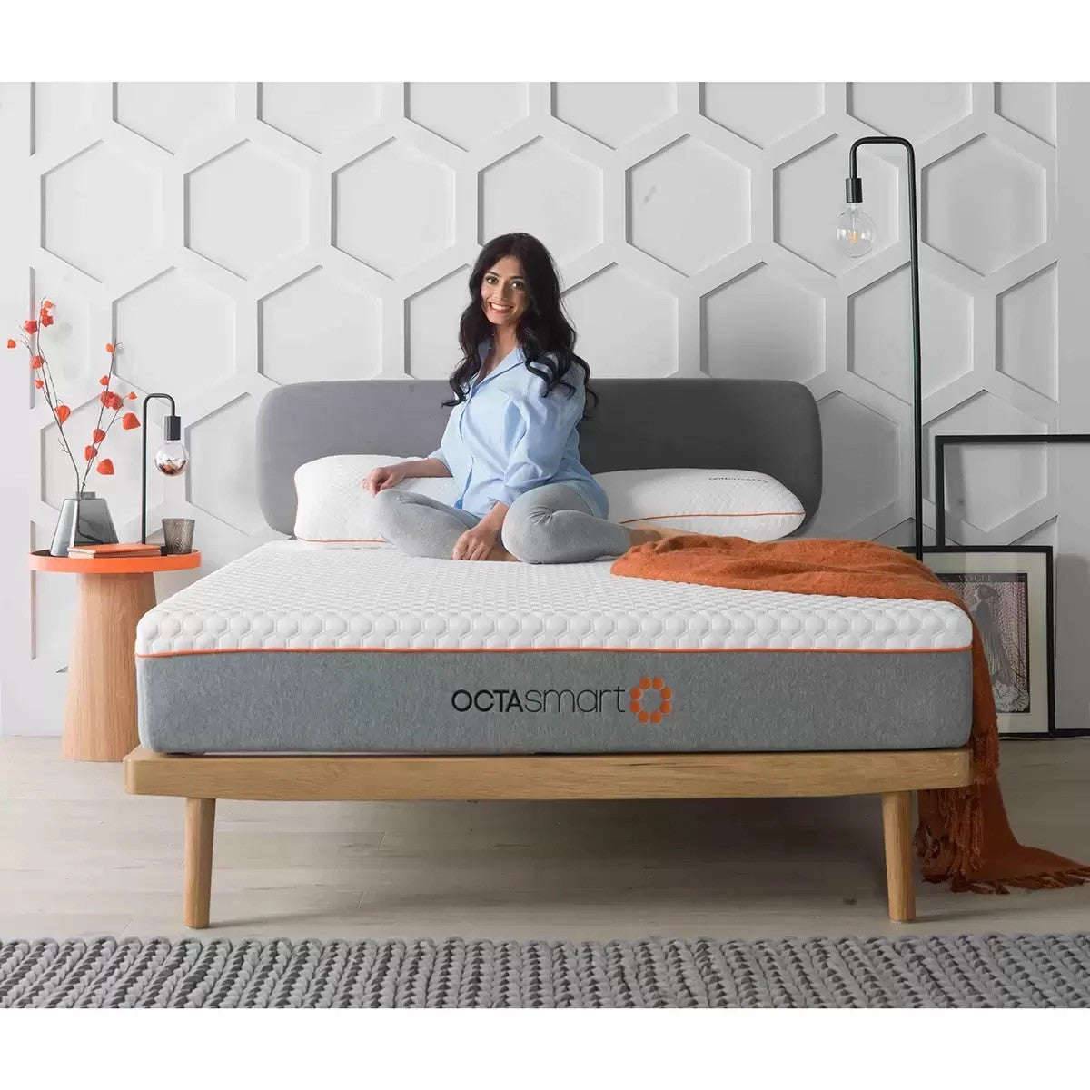 Dormeo Mattress Octasmart Rolled Hybrid Mattress, King 150x200 cm New & Sealed