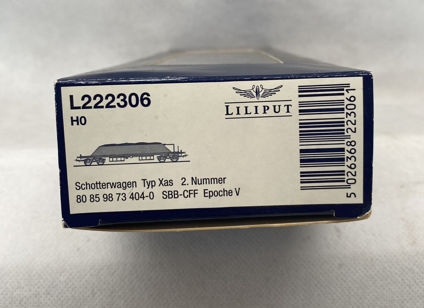 Liliput L222306- Gravel Wagon "Xas" SBB Era 4