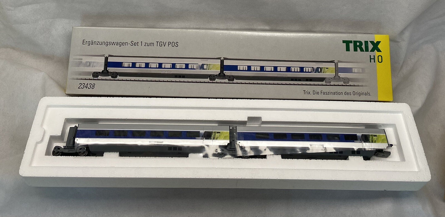 TRIX 23438- Add-On Car Set 1 for the TGV POS.