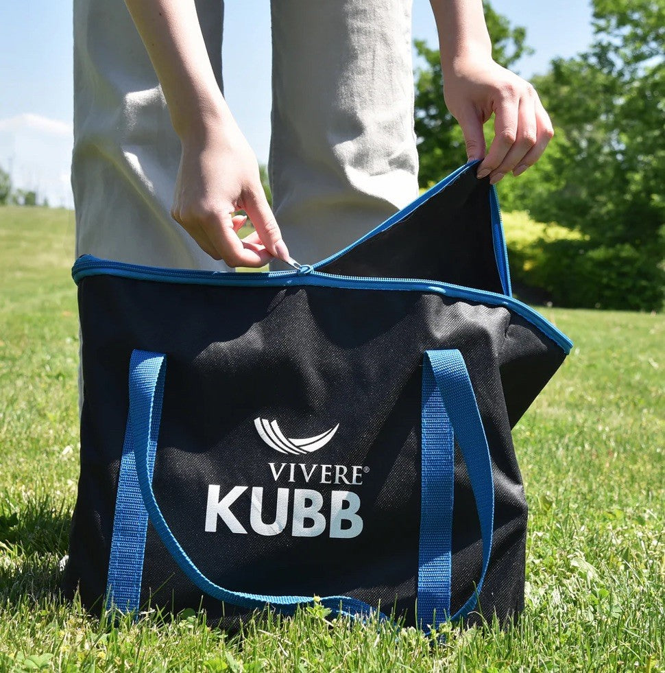 Vivere Kubb Tournament Edition Outdoor Wooden Game