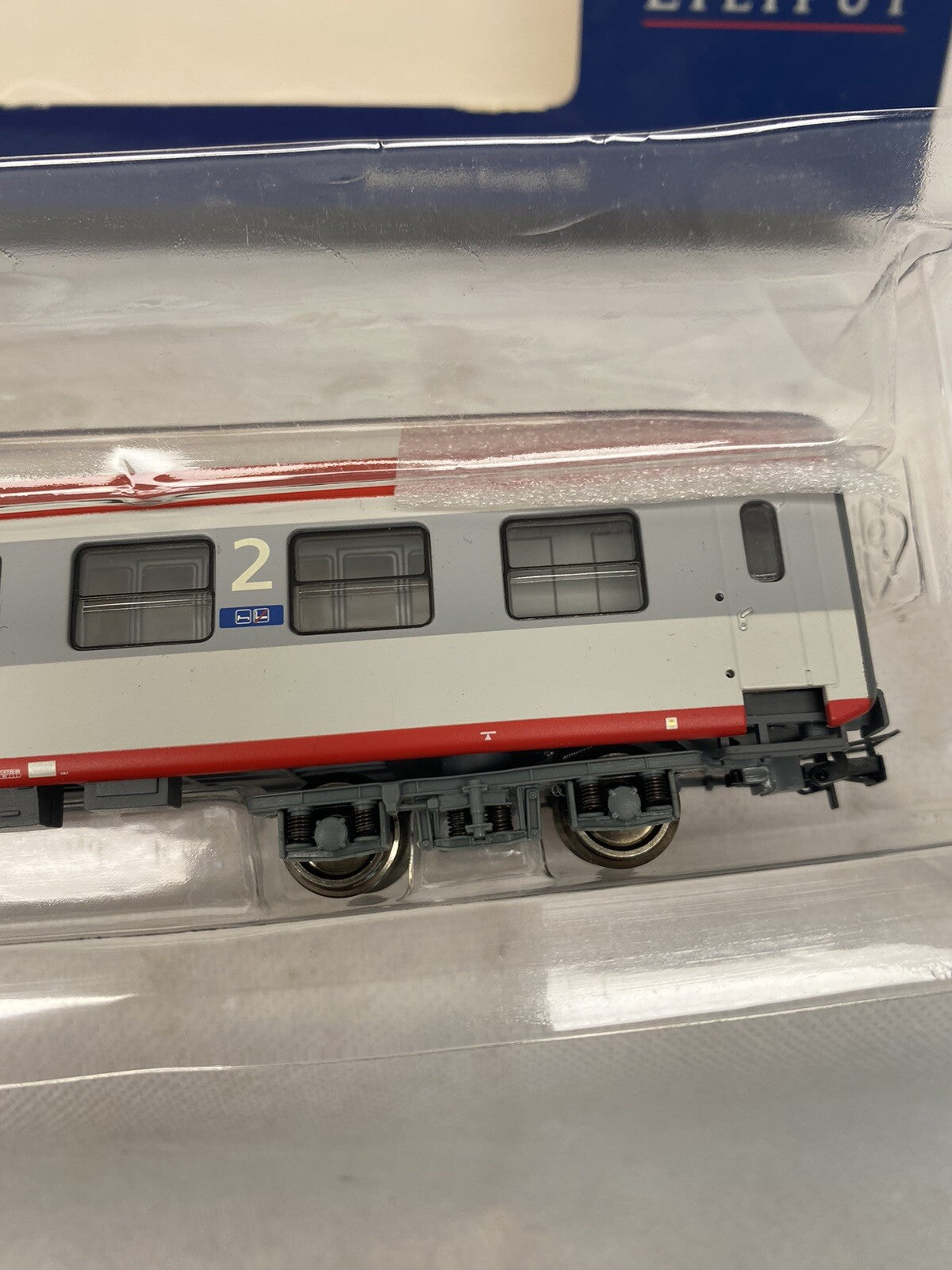 Liliput L388345 RIC carriage grey B Ep.V