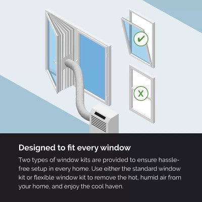 Air Conditioner With Heating Function MeacoCool 4-in-1 10K BTU Portable Ex-displ