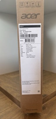 Acer Aspire 3 Laptop i5 16GB RAM 512GB SSD 15.6 Inch Windows 11 NX.K6SEK.00A VAT