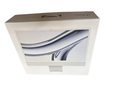 Apple iMac Silver 512GB SSD (M3, 8GB RAM, 8-Core GPU) 24" 4.5K Retina MQRK3B/A
