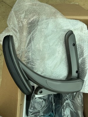 La-Z-Boy Air Lumbar Manager's Office Chair with Flip Up Arms, Black ExDisplay