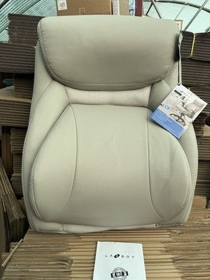 La-Z-Boy Air Lumbar Manager's Office Chair with Flip Up Arms Beige Ex-Display