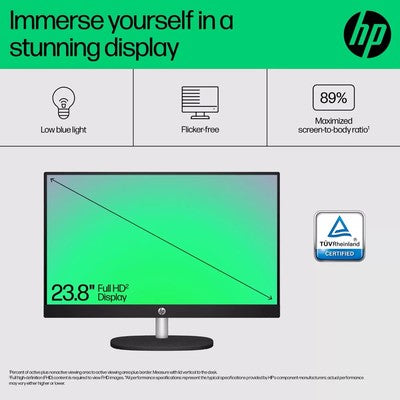 HP Intel Ultra 5-125U, 24-CR1234NA, 16GB RAM, 512GB SSD, 23.8 Inch All in One PC