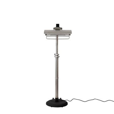 Firesense Stainless Steel 2.3M 93" Telescoping Offset Pole Infrared Patio Heater