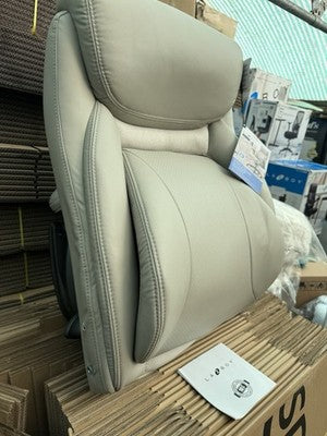 La-Z-Boy Air Lumbar Manager's Office Chair with Flip Up Arms Beige Ex-Display
