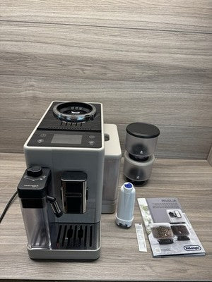 DeLonghi Rivelia Bean-to-Cup Coffee Machine in Beige, EXAM450.55.BG De'Longhi