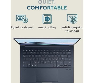 ASUS Zenbook Laptop 14" OLED 3K 120hz Ultra 7 16GB RAM 1TB SSD Blue NEW / VAT