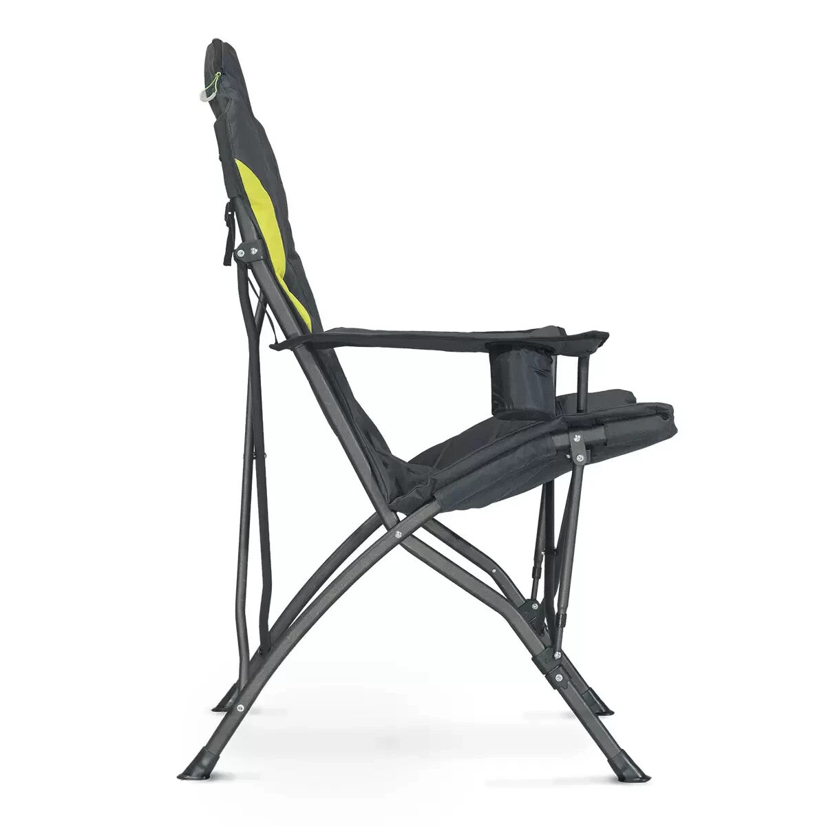 Zempire Stargazer Folding Camping Chair w Storage Bag in Grey **