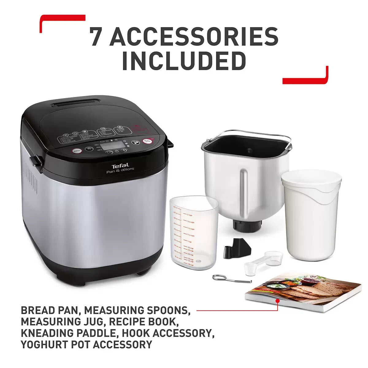 Tefal Pain et Delices Breadmaker PF240E40- New, Box Opened**