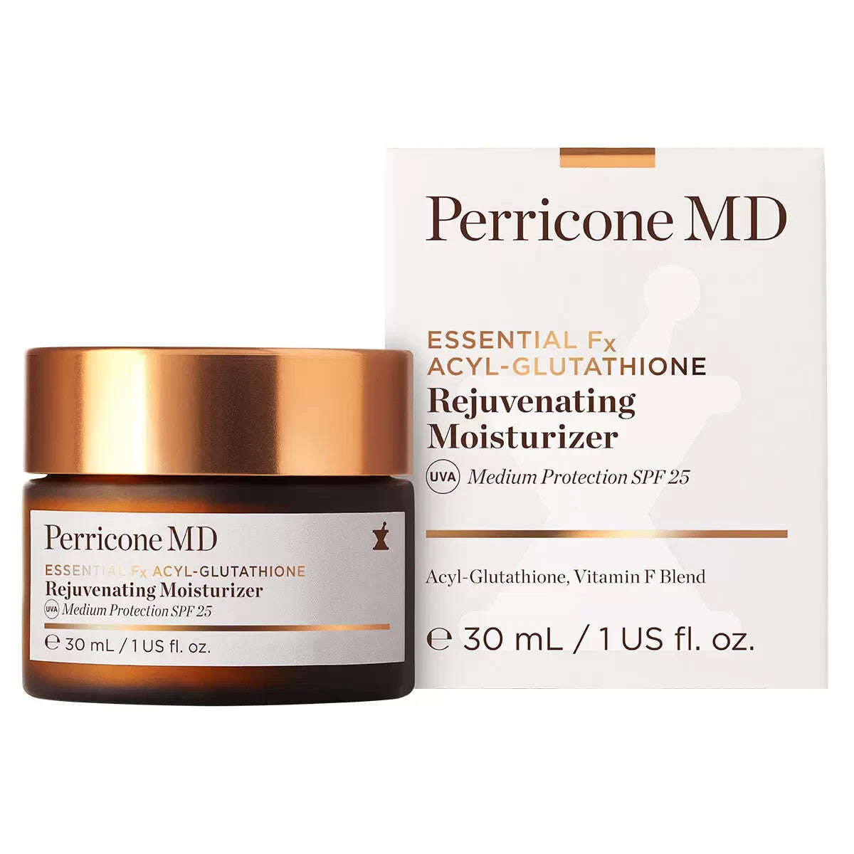 NEW Perricone MD Essential Fx Acyl-Glutatione Rejuvenating Moisturizer 30ml