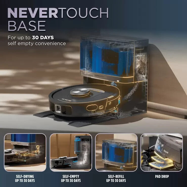 Shark POWERDETECT Self-Empty Robot Vacuum, RV2800YEUK