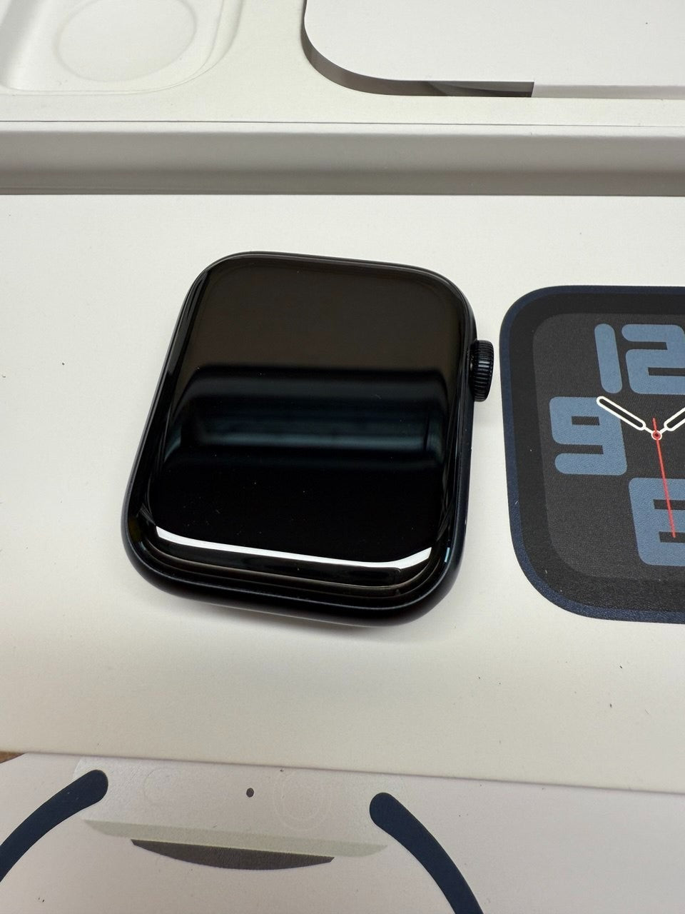 APPLE Watch SE - 44 mm Midnight Aluminium Case with Ink Sport Loop GPS VAT