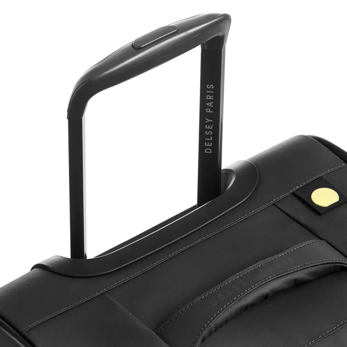 Delsey Wheeled Duffel Bag Black Travel Luggage Rolling Suitcase 73cm 28.7”