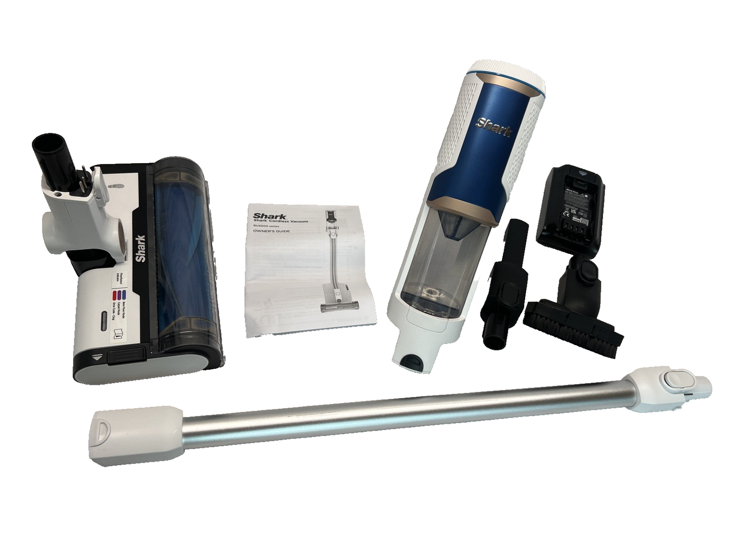 Shark Clean & Empty Cordless Vacuum Cleaner with Auto-Empty System, BU3521UK