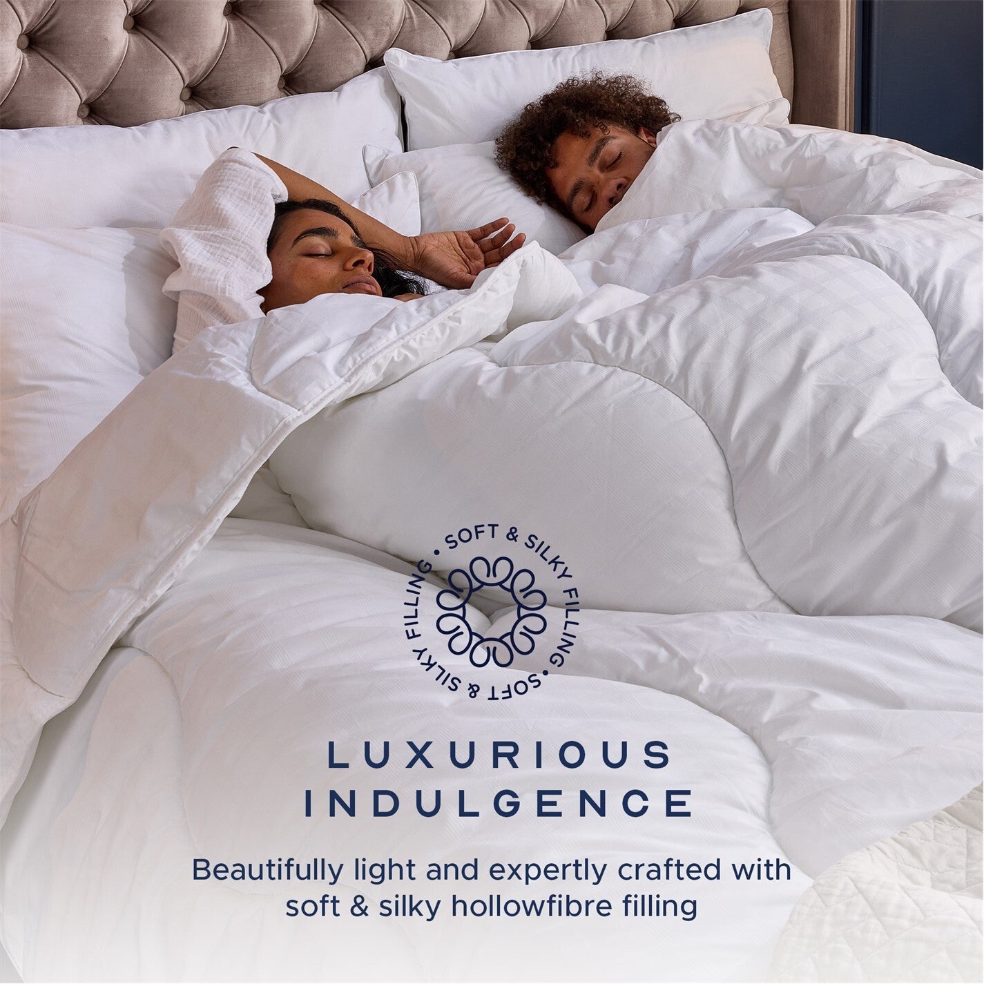Snuggledown Ultimate Retreat Indulgent Cotton Microfibre 10.5 Tog Duvet, Double