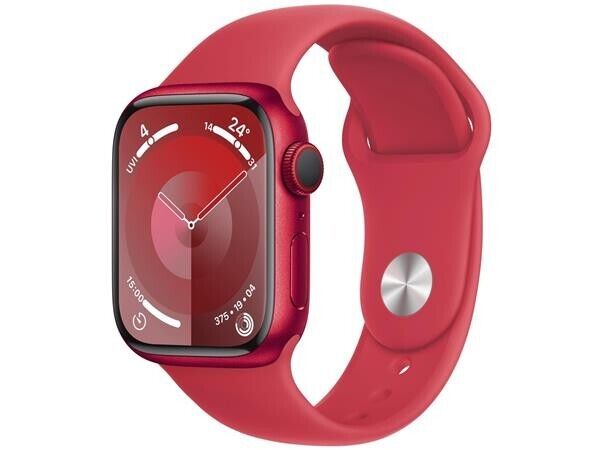 Apple Watch Series 9 GPS + Cellular Aluminum 41mm (PRODUCT)RED MRY63QA/A S/M