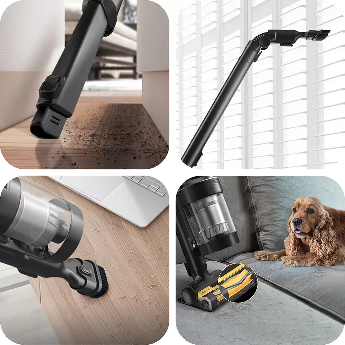 Samsung Bespoke Jet Plus Stick Vacuum Cleaner, VS20B95823W/EU Used