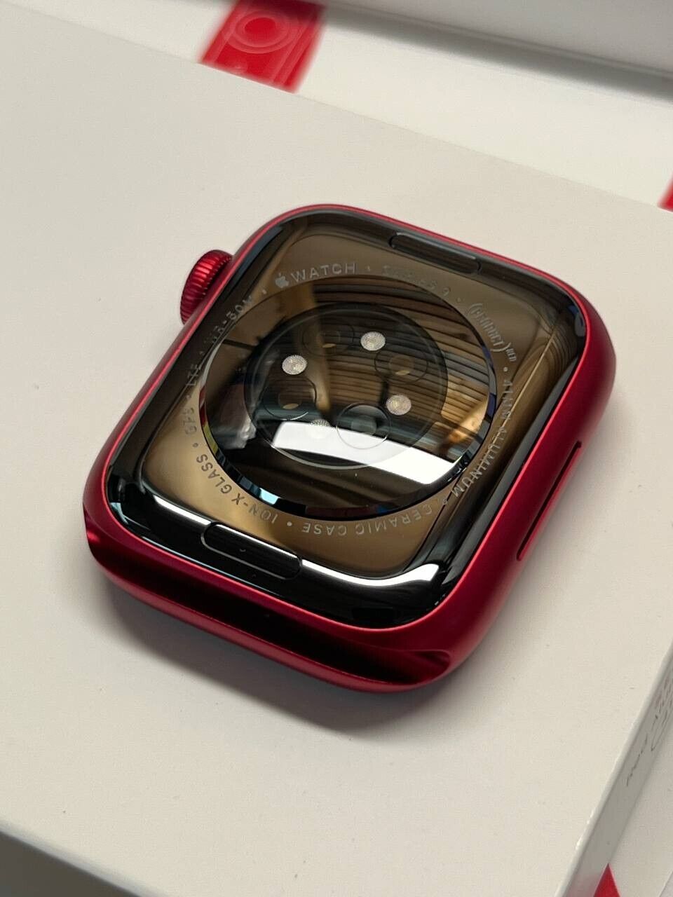 Apple Watch Series 9 GPS + Cellular Aluminum 41mm (PRODUCT)RED MRY63QA/A S/M