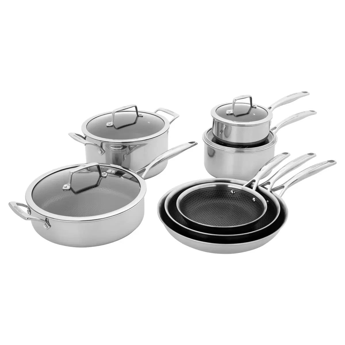 Henckels Paradigm Stainless Steel Cookware Set, 11 Piece
