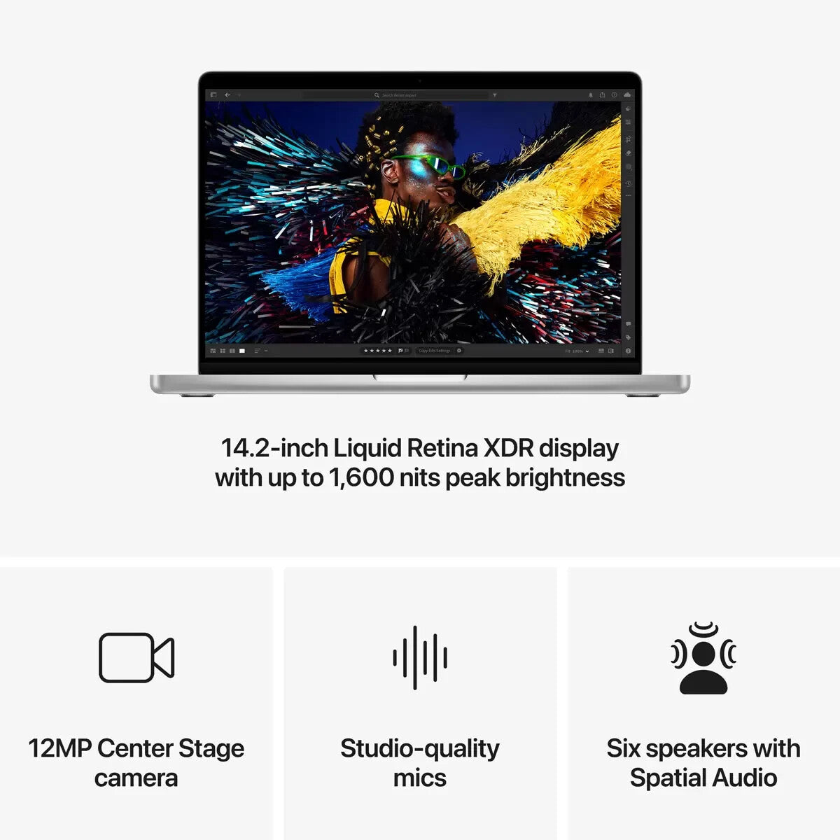 Apple MacBook Pro M4 Pro 14'' 24GB RAM 512GB SSD Silver VAT MX2E3B/A Warranty