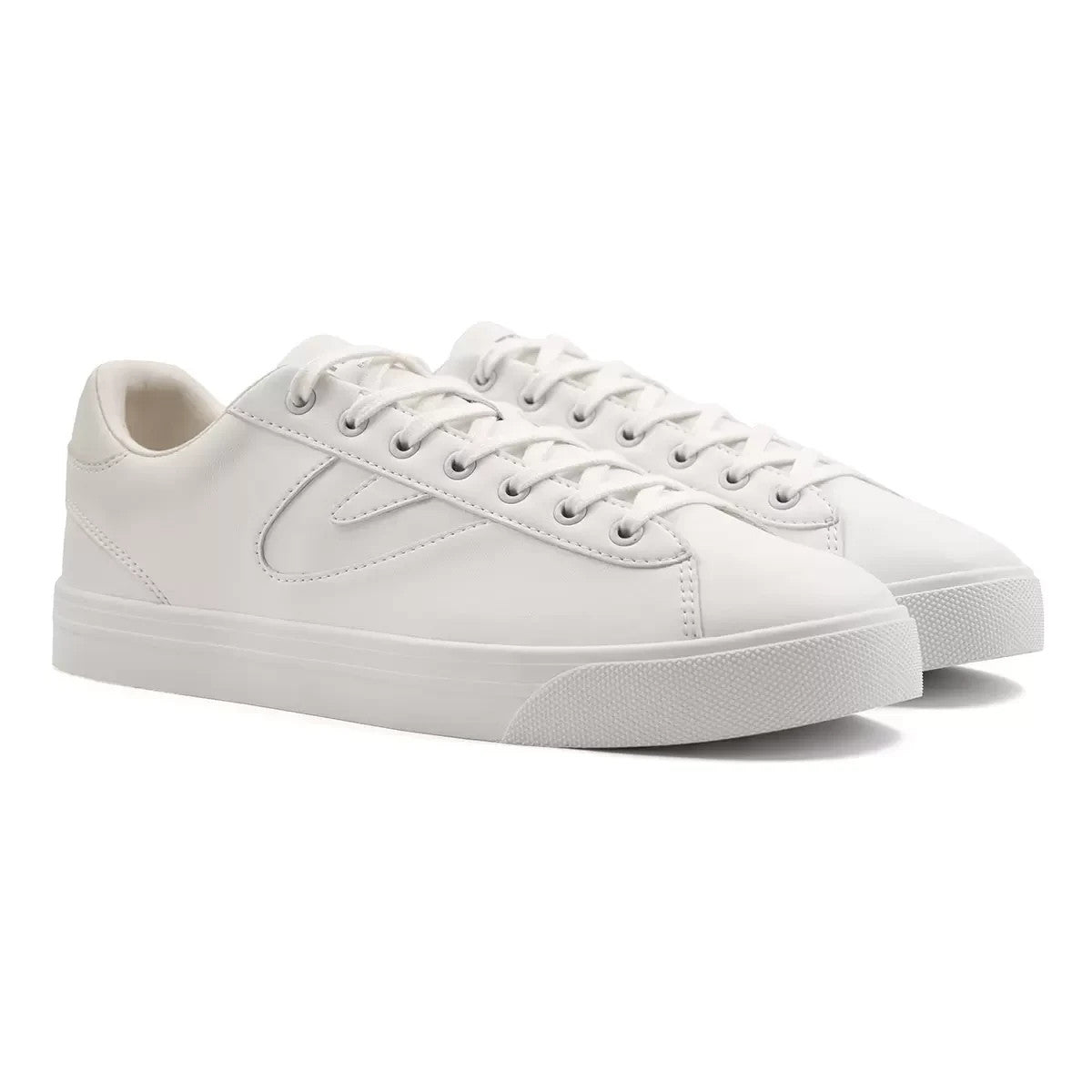 Tretorn Women's Trainer in White, Size 6 Tennis Vegan PU leather