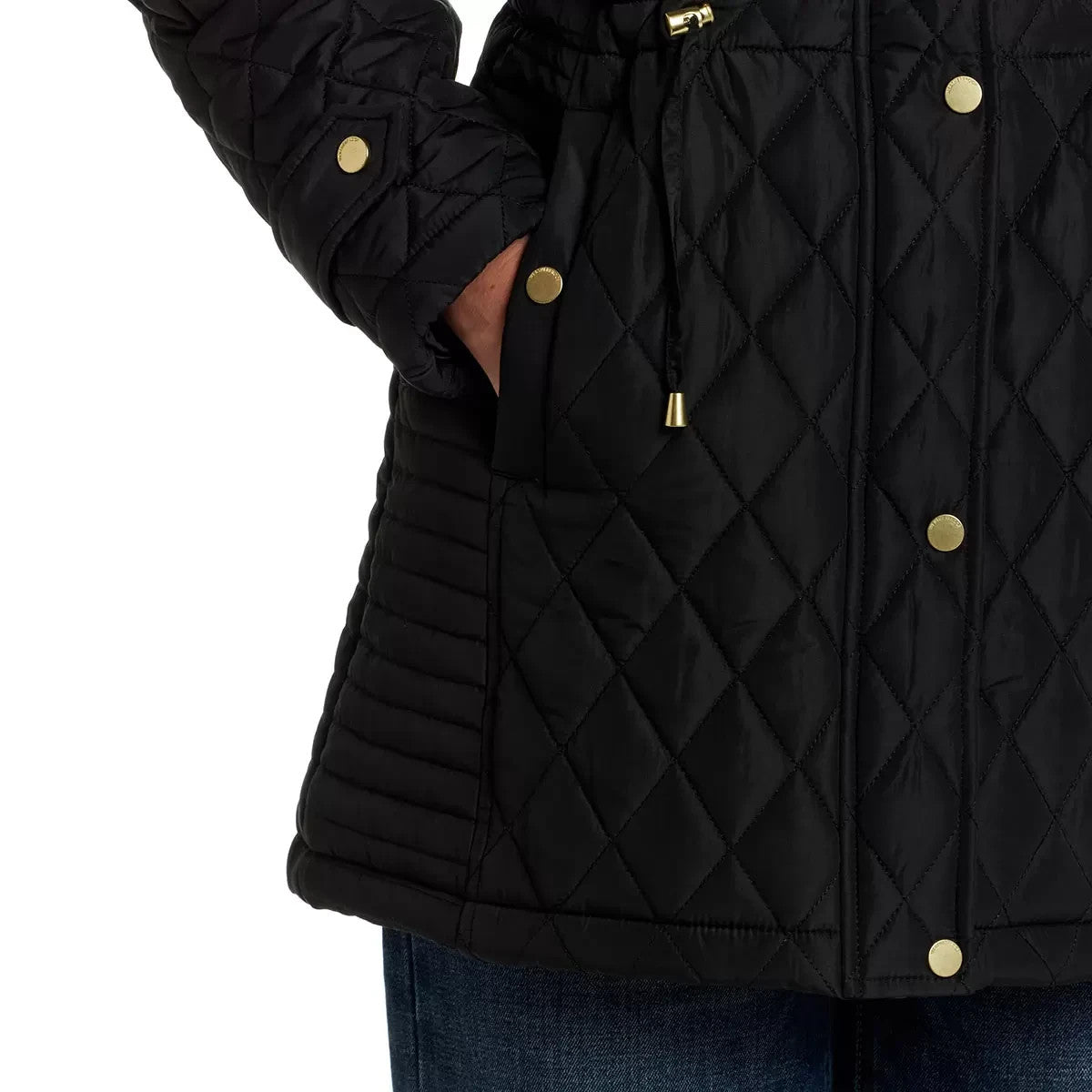 Weatherproof Women's Quilted Jacket in Black, Large