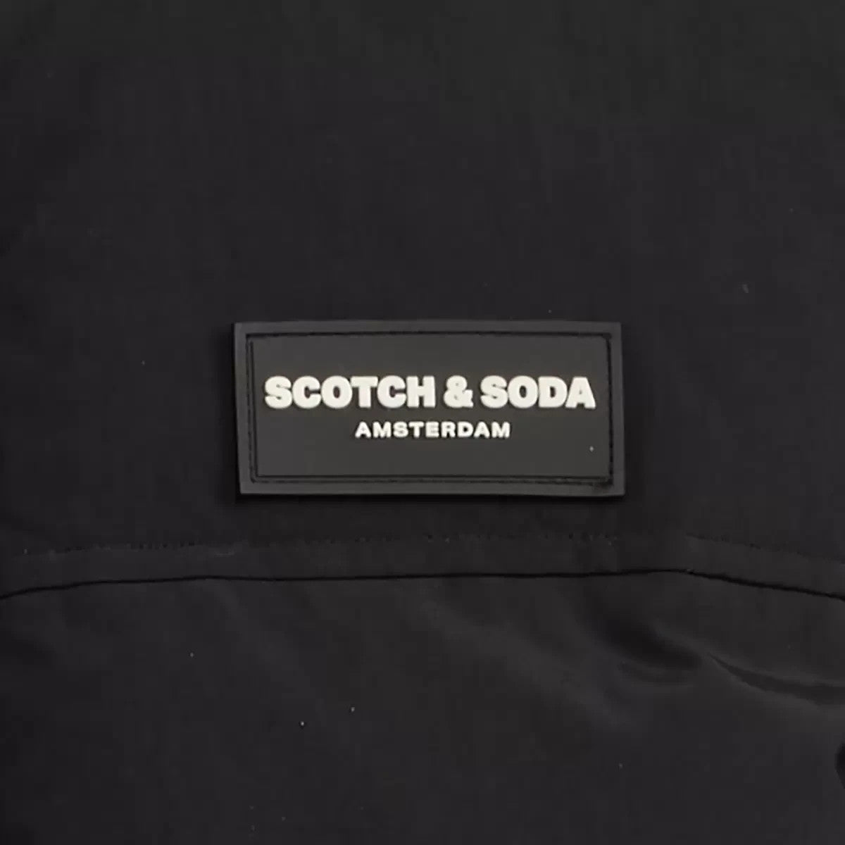 Scotch & Soda Amsterdam Mens Vest Gilet Jacket Coat Black Size XXL