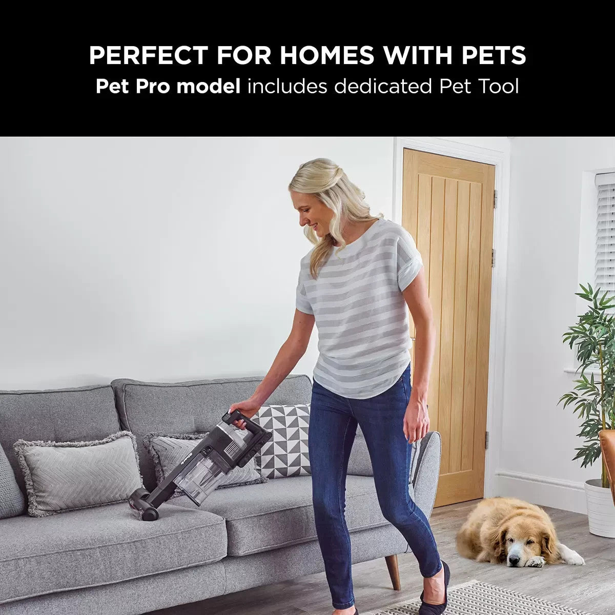 Shark Stratos Cordless Vacuum, Pet Pro IZ420UKT LED Smart Display