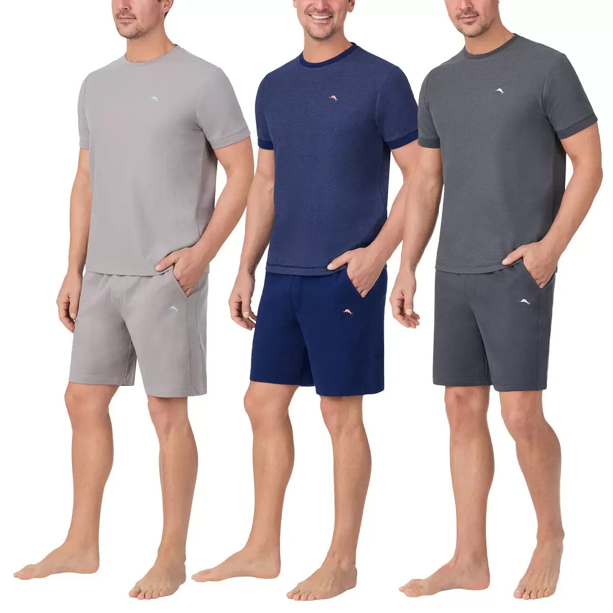 Tommy Bahama Men's Knit Lounge Set sleep Tee & Short Pyjamas