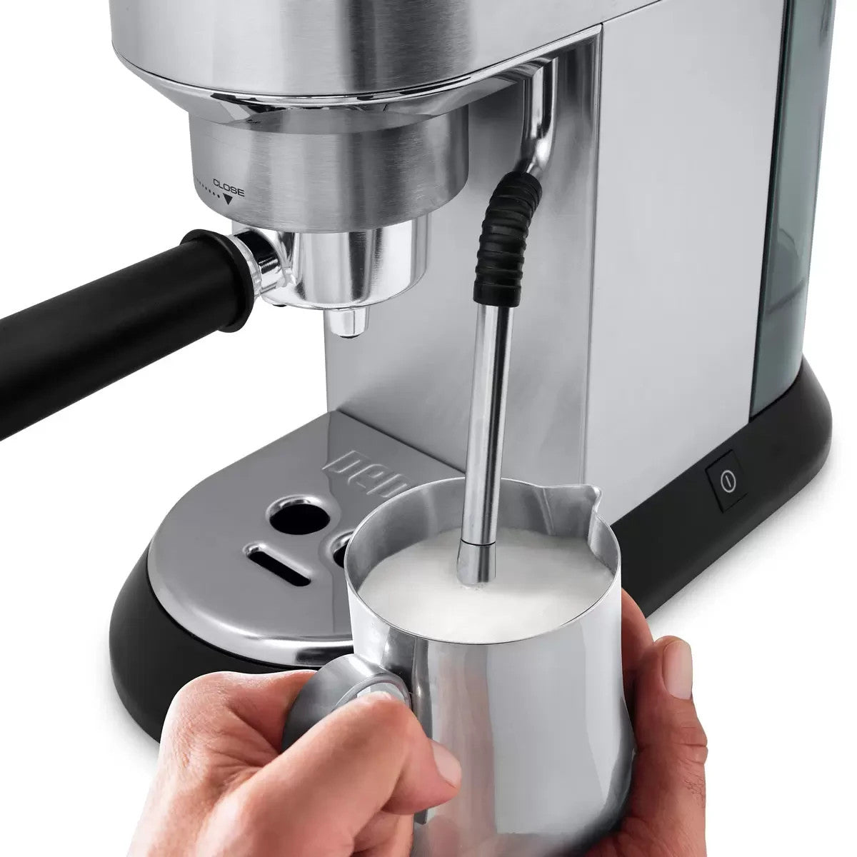 De'Longhi Dedica Arte Espresso Coffee Machine (EC885.M) In Silver