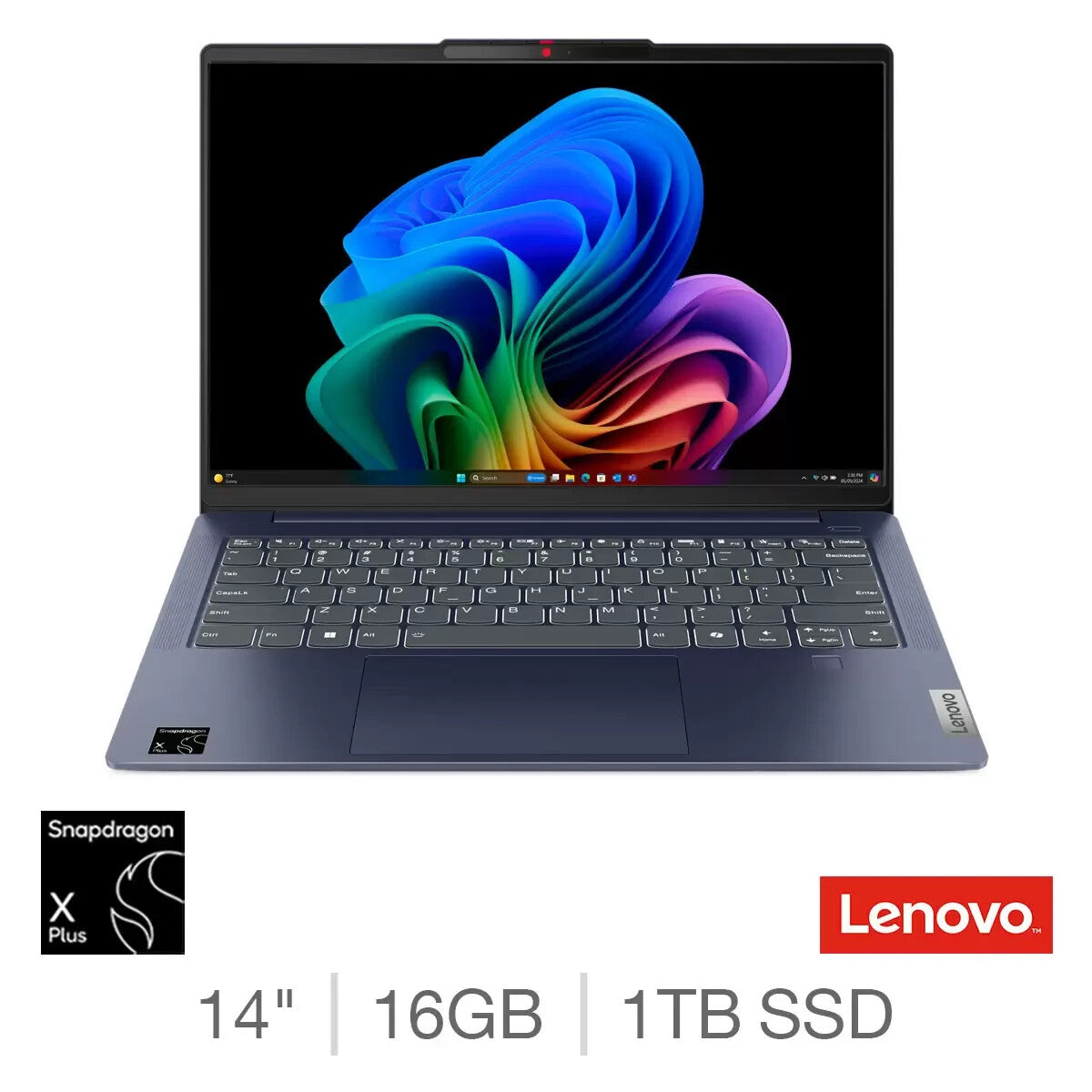 Lenovo IdeaPad Slim 5 Snapdragon X Plus 16GB RAM 1TB SSD 14 Inch OLED 83HL0011UK