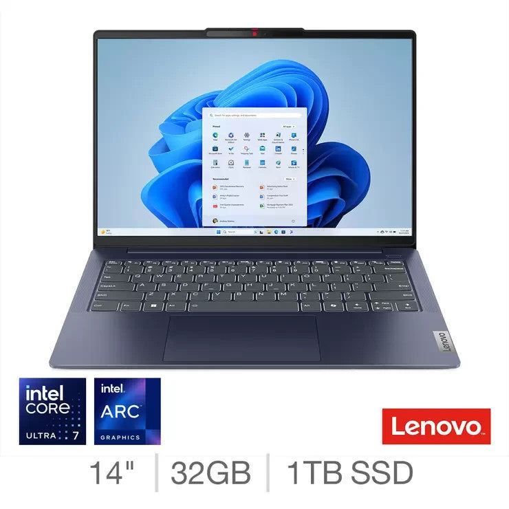 Lenovo IdeaPad Slim 5 14IMH9 Ultra 7 155H 32GB RAM, 1TB SSD ,14" OLED 83DA005PUK