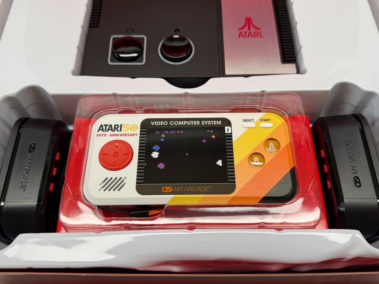 Atari Retro Video Game System & Pocket Player Pro