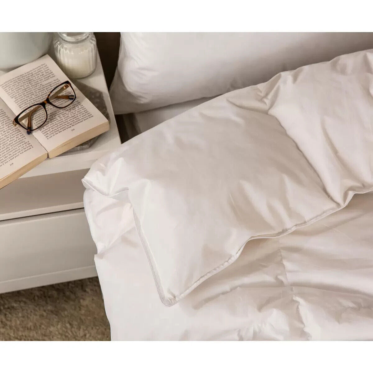Snuggledown Duck Down 90/10, 13.5 Tog Duvet, Super King **