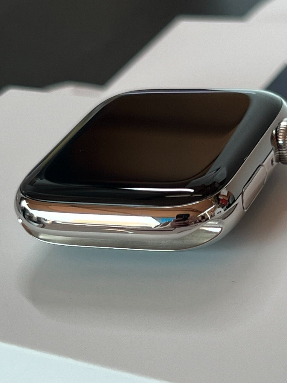 APPLE Watch Series 9 Cellular 45 mm Silver Stainless Steel Case with Storm Blue