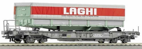 Roco 66710 Standard deep-well flat car "HUPAC" LAGHI