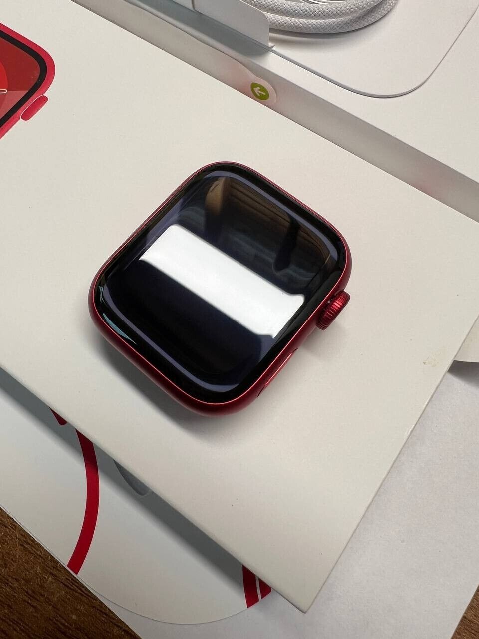 Apple Watch Series 9 GPS + Cellular Aluminum 41mm (PRODUCT)RED MRY63QA/A S/M