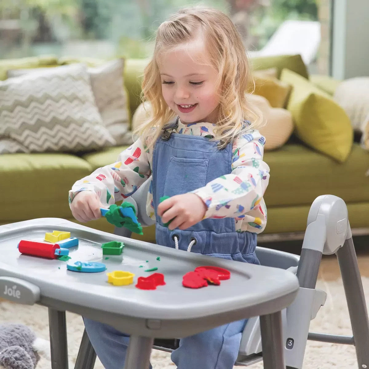 Joie Multiply 6-in-1 Highchair Booster, Toddler Chair Play Table Portrait