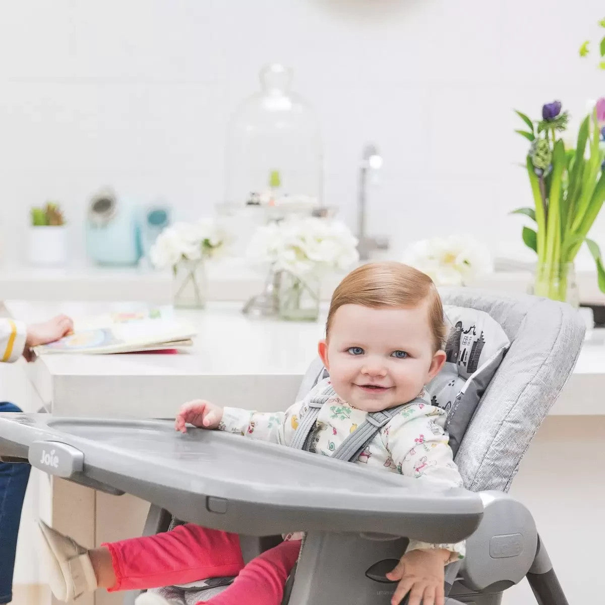 Joie Multiply 6-in-1 Highchair Booster, Toddler Chair Play Table Portrait