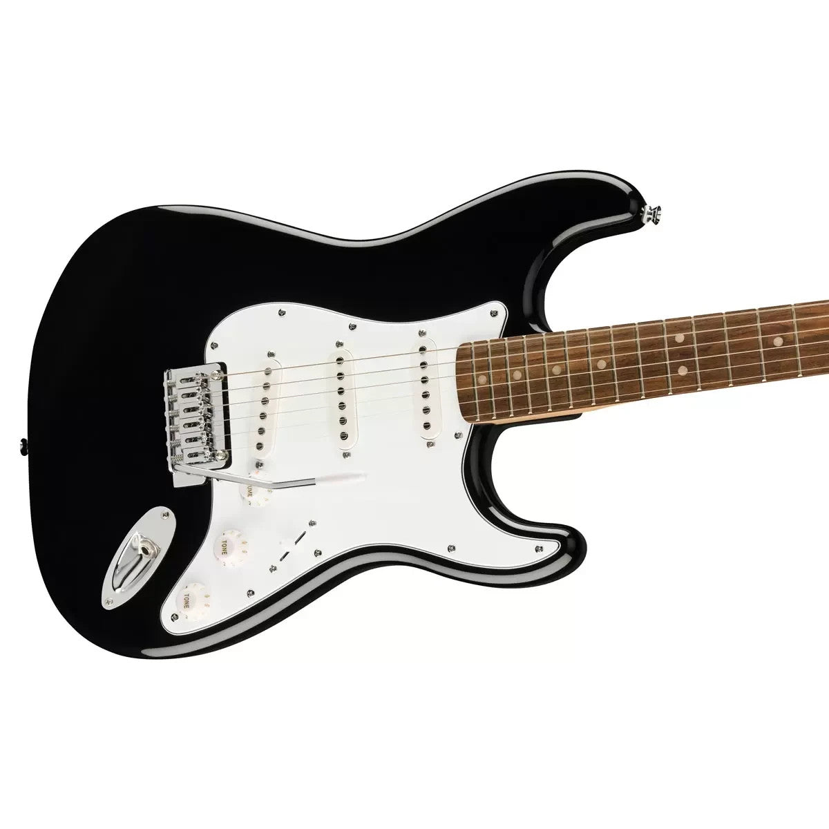 Squire Stratocaster Mustang by Fender Electric Guitar Affinity Series Pack Black