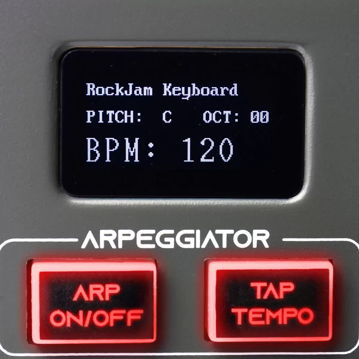 RockJam RJMK25 25 Key Bluetooth & USB MIDI Keyboard Piano W/ Touchpads Grey**EXD