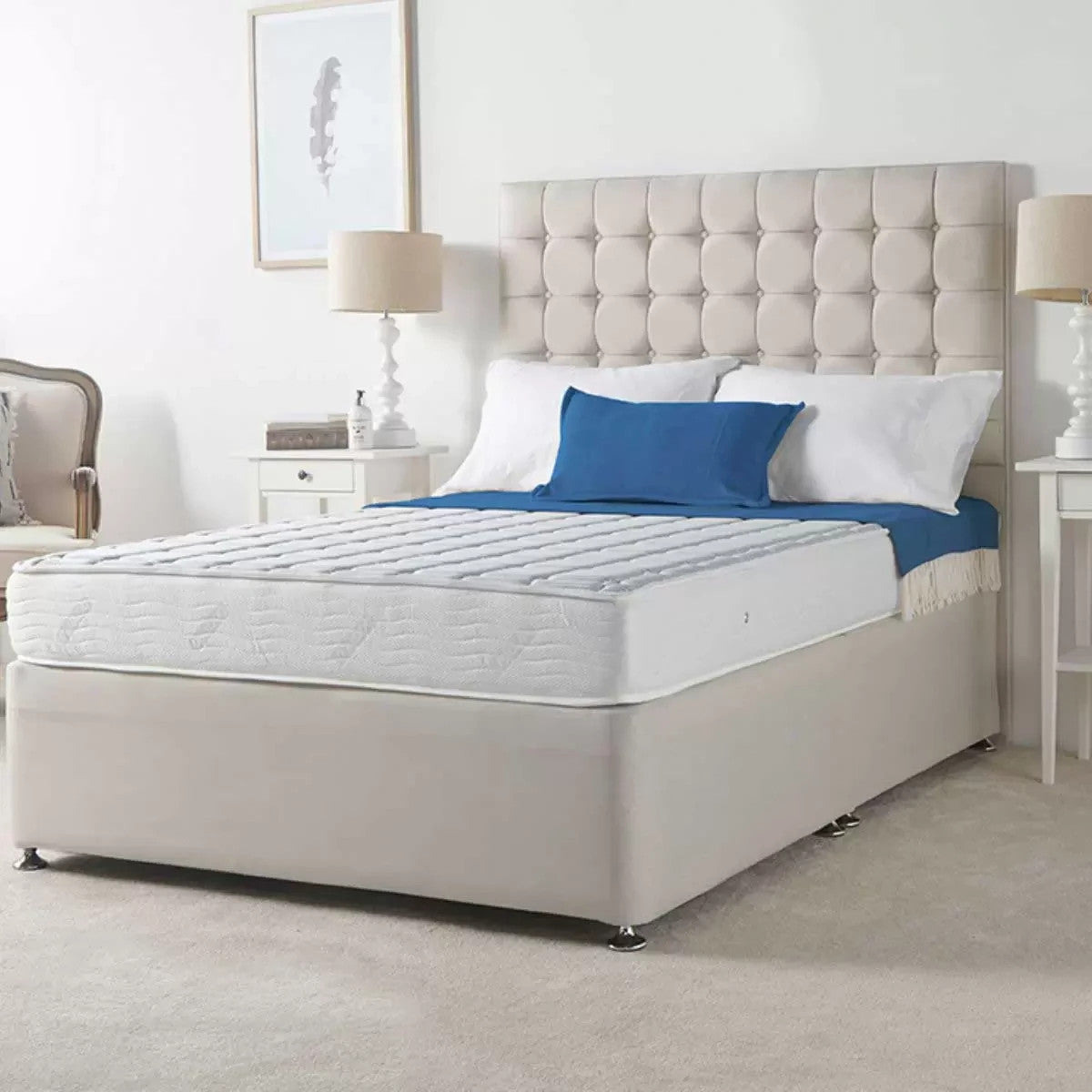 King Size Dormeo Memory Plus Rolled Mattress, Rolled Sealed  150 x 200 cm Medium