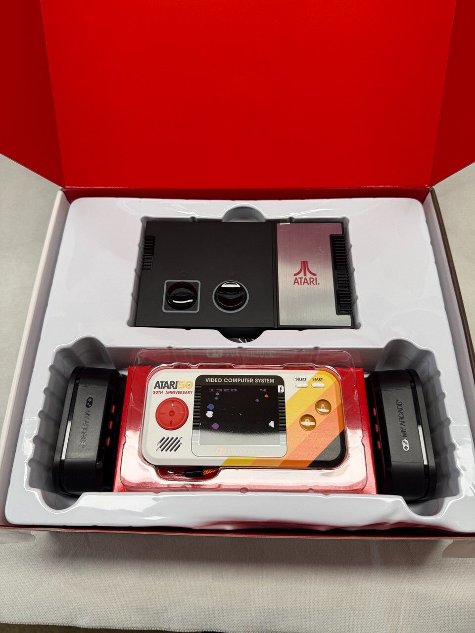 Atari Retro Video Game System & Pocket Player Pro