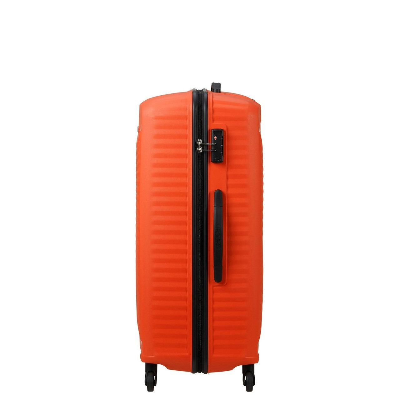 American Tourister Jet Driver 55cm Carry On Hardside Spinner Case Flame Orange